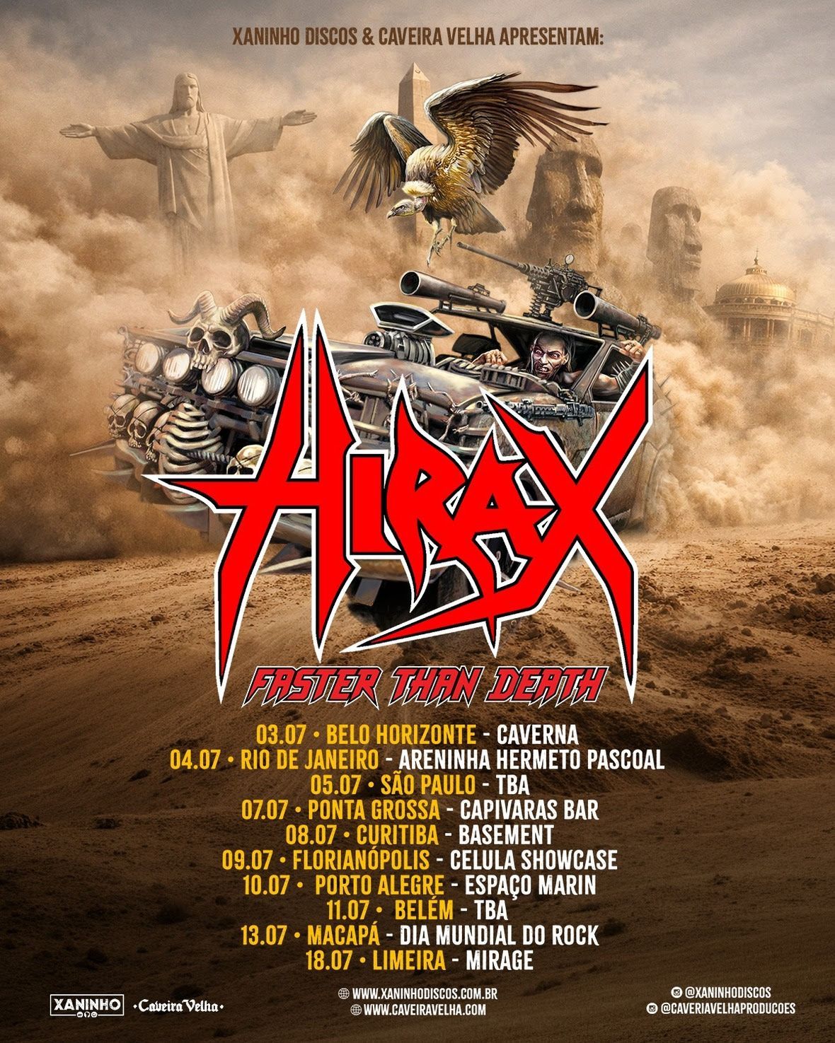 hirax no brasil