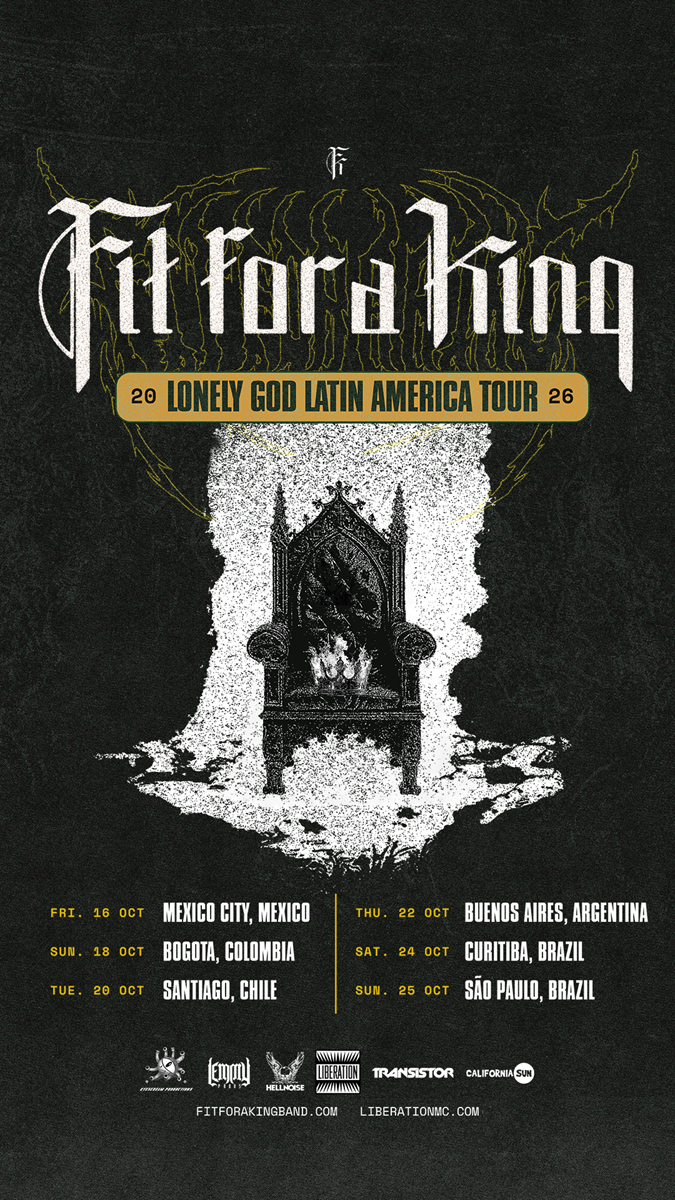 fit for a king no brasil