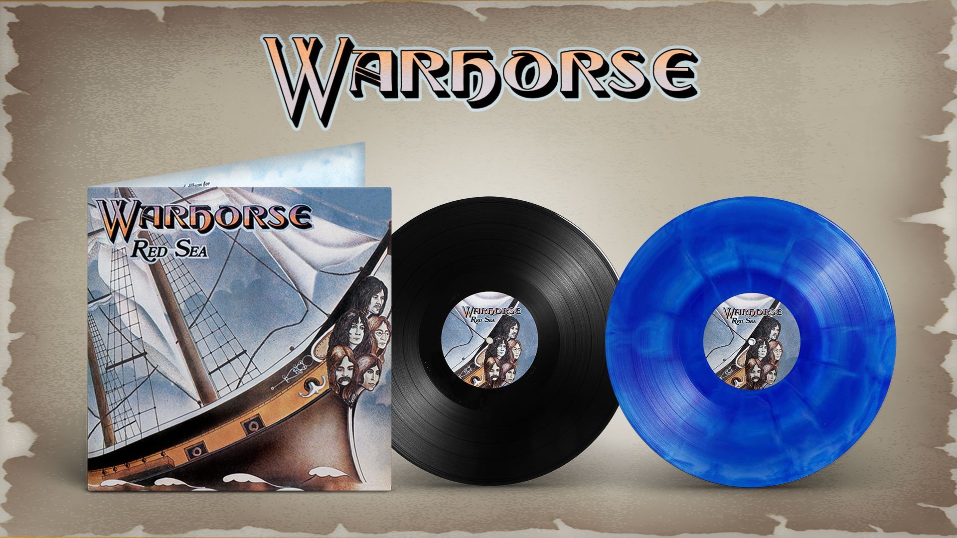 Warhorse tem álbum “Red Sea” relançado em vinil pela Melômano Discos