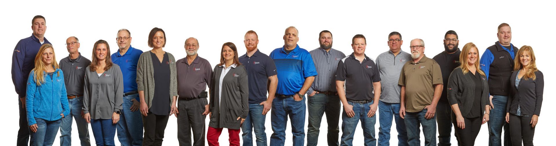 A large group of people are posing for a picture together.