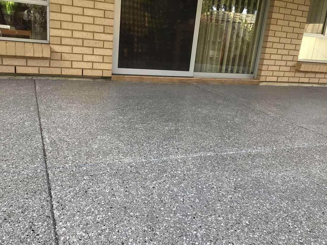 After Flake Flooring