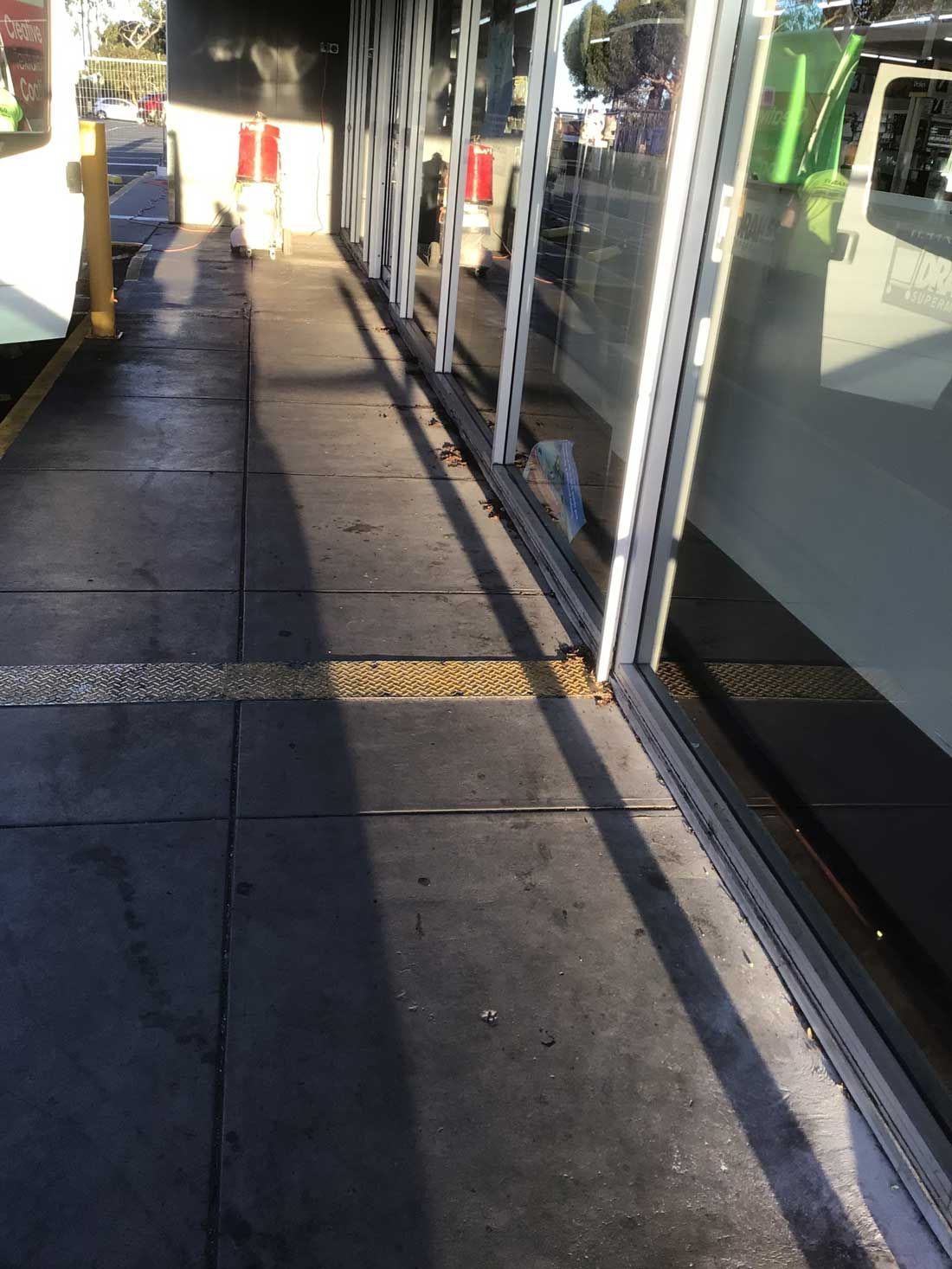 Before Flake Flooring