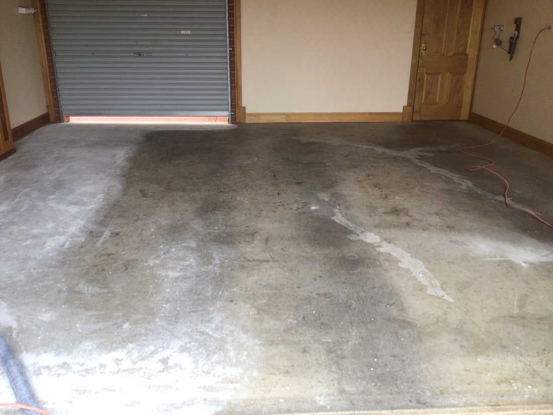 Before Flake Flooring