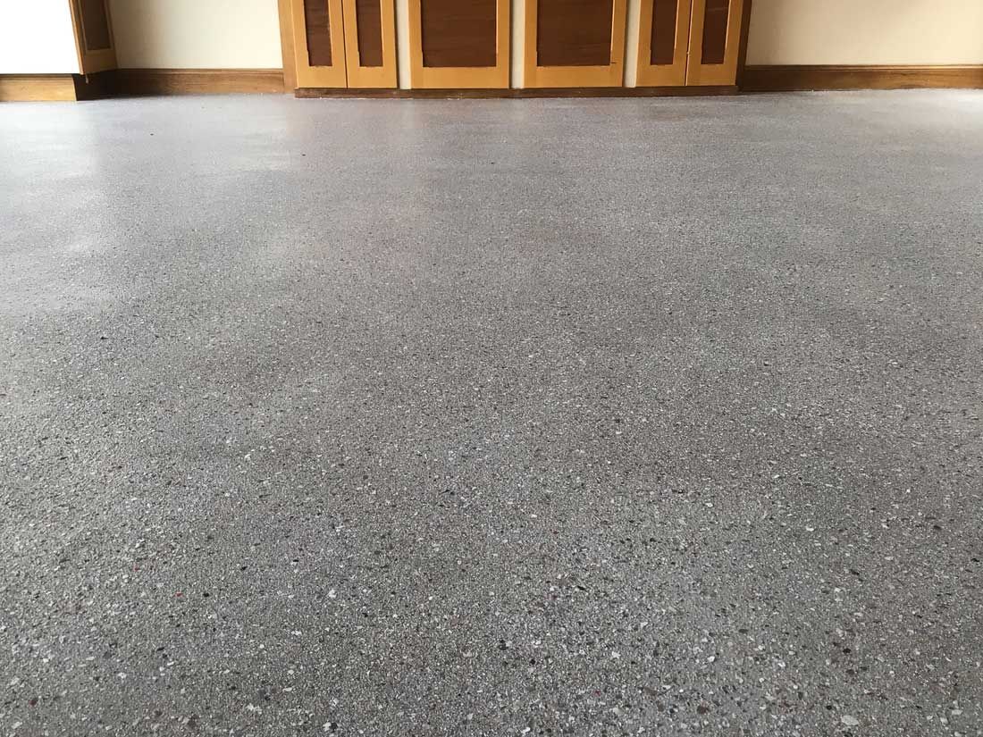 After Flake Flooring