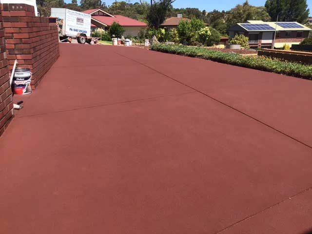 After Spray Paving