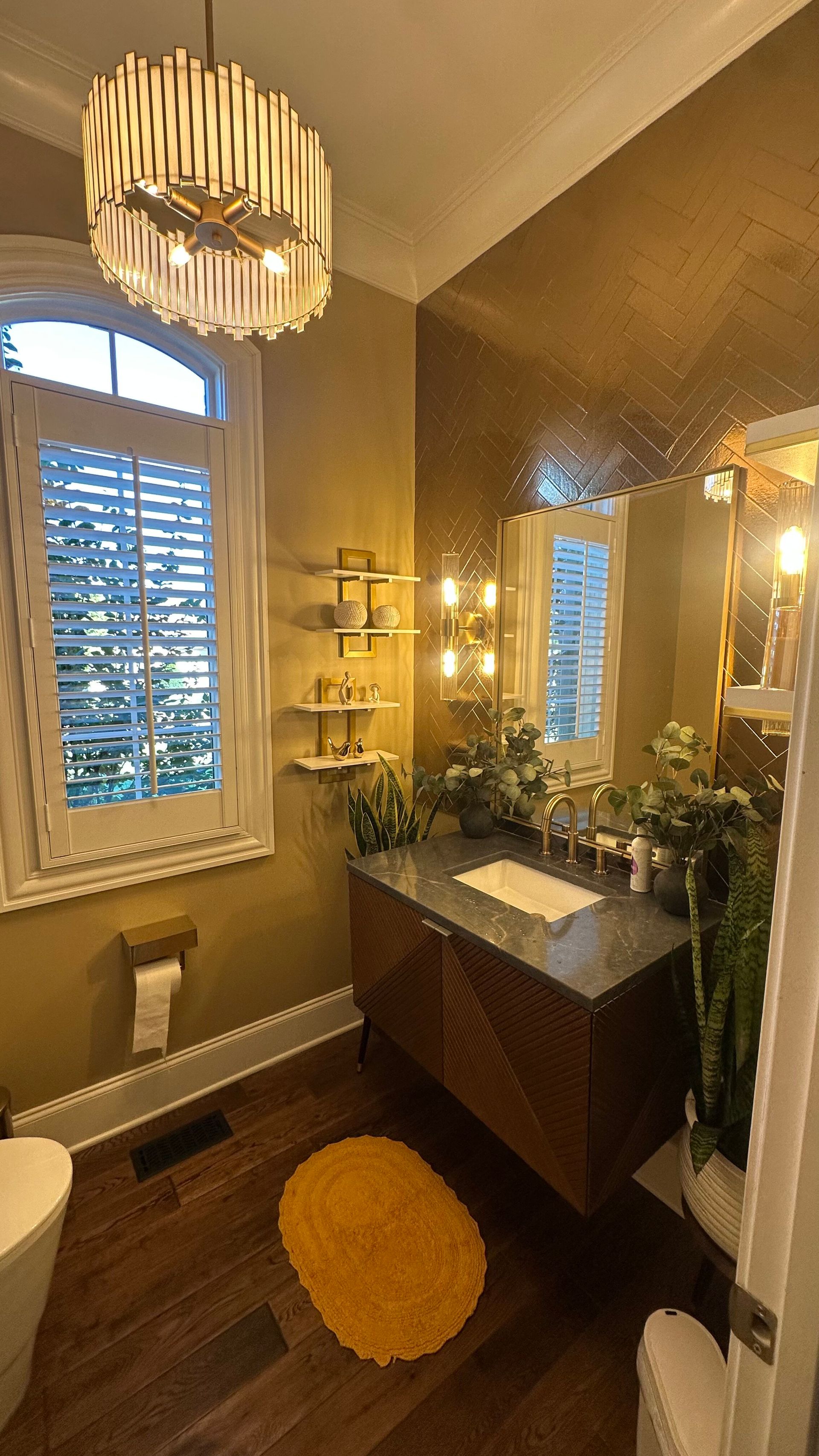 Screened-in porch addition with wood framing, attached to a brick home. Includes screens, lattice, and a gable roof.