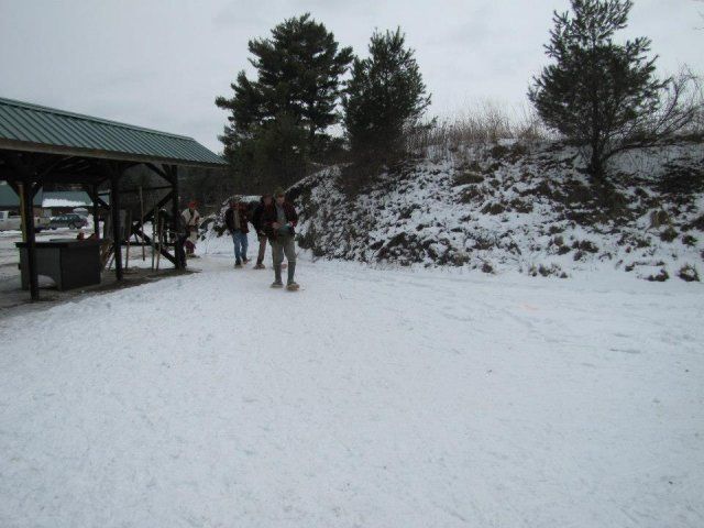 cowboy events while in costumes at firing range