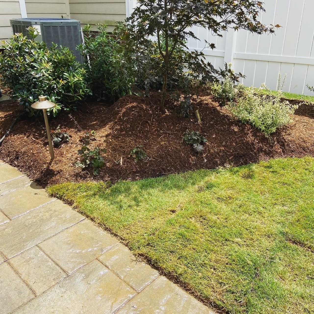 Landscape contractor services from Brookscapes LLC serving Raleigh, Wake Forest, and Apex NC