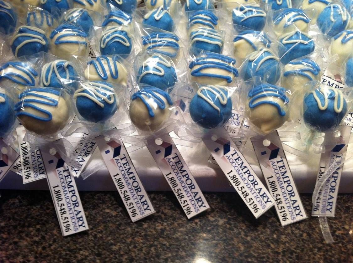 blue cake pops