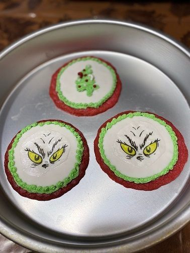 grinch cookies