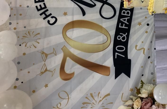 70th birthday party