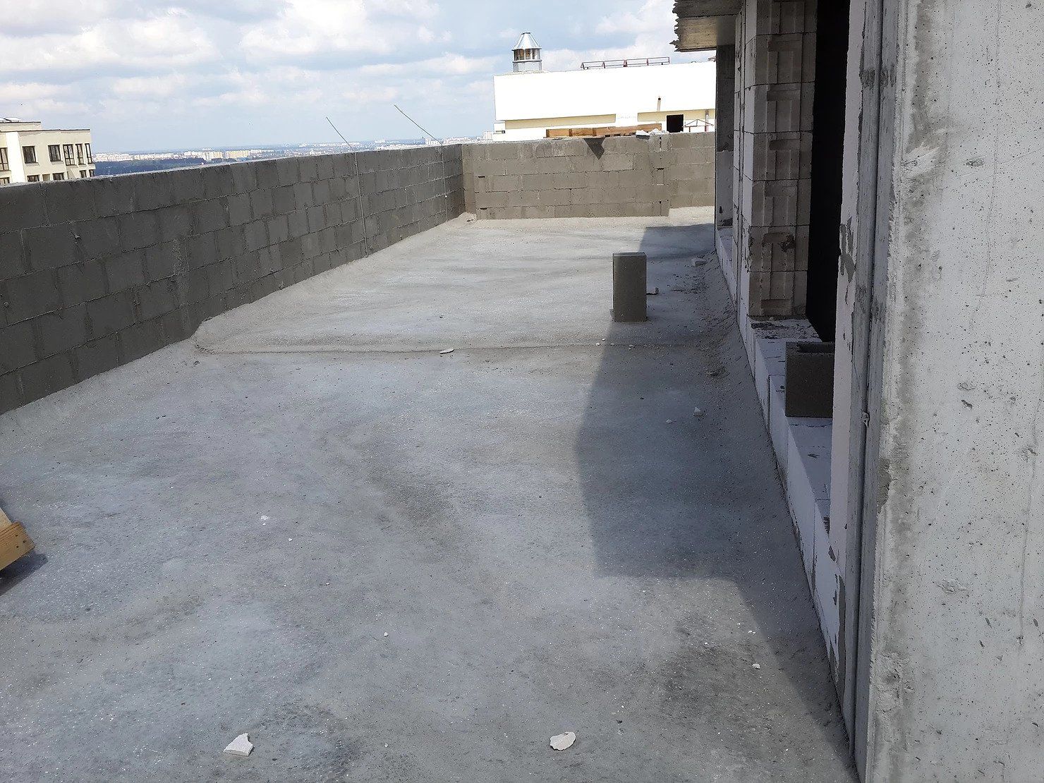 Крыша, секция 3-В. ЖК 