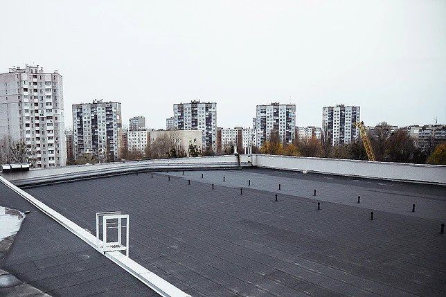 Кровля спортивного центра