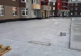 Кровля паркинга