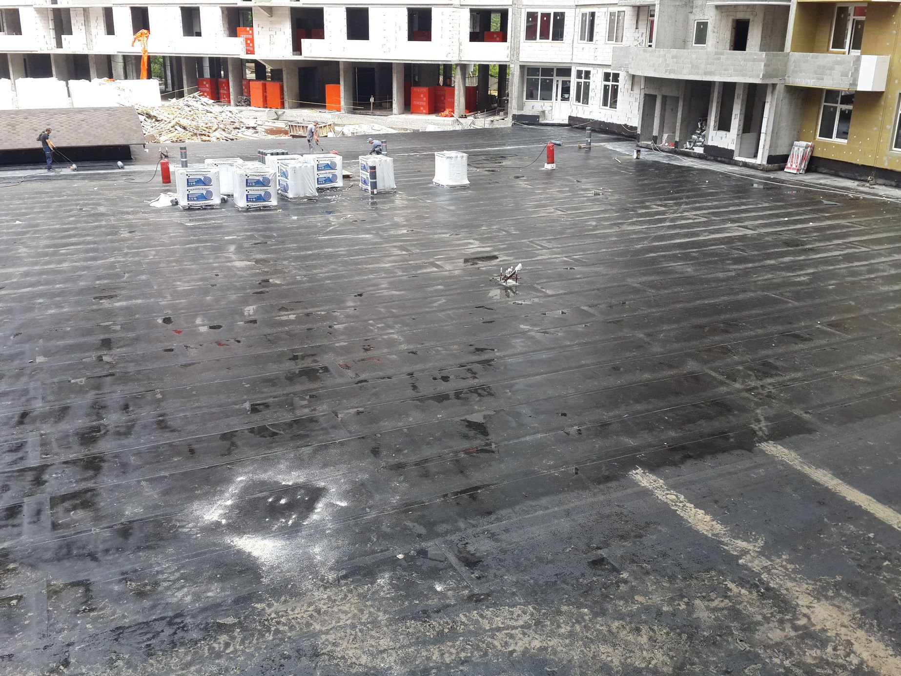 Кровля паркинга