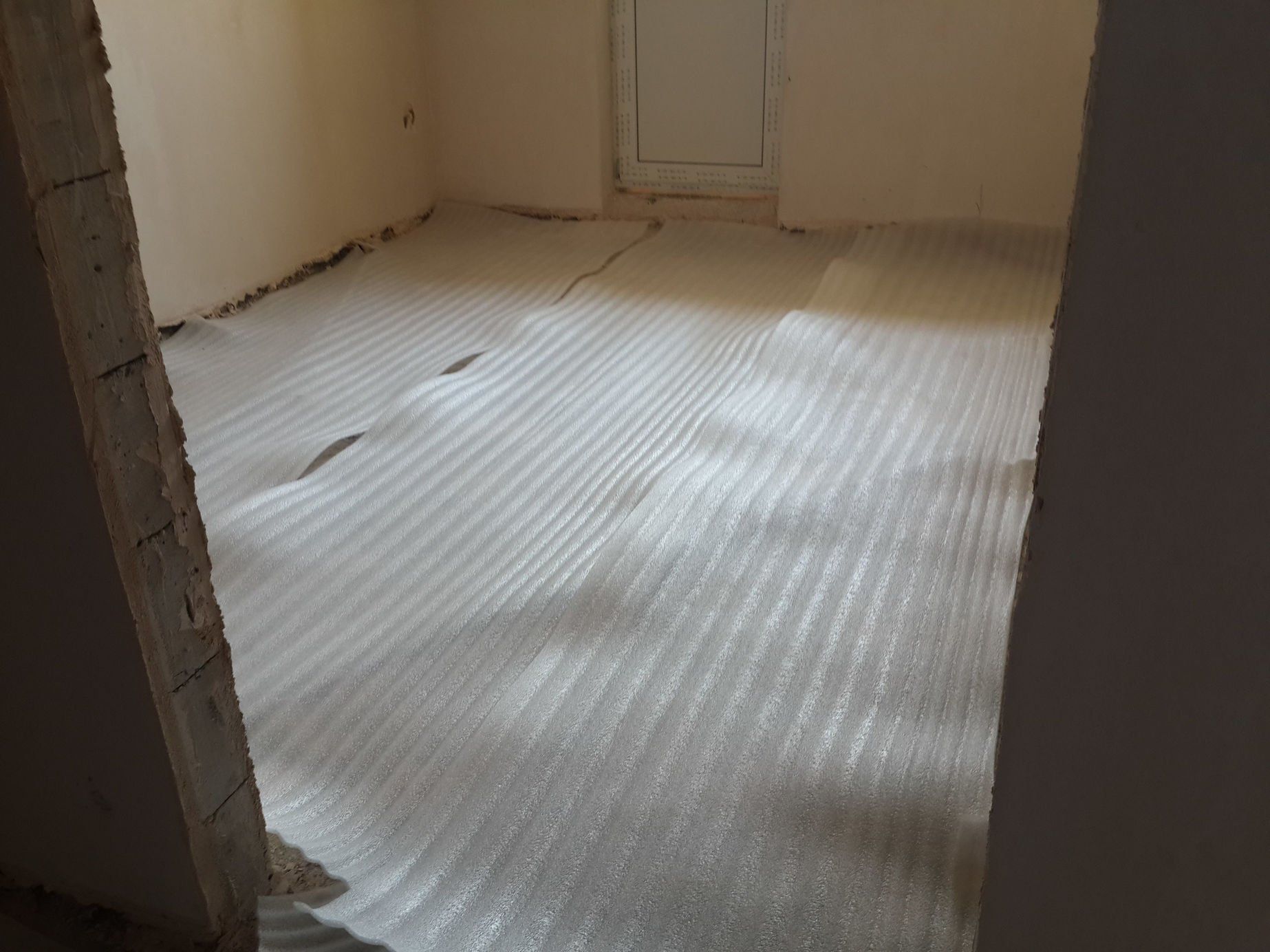 Стяжка на этажах ЖК 