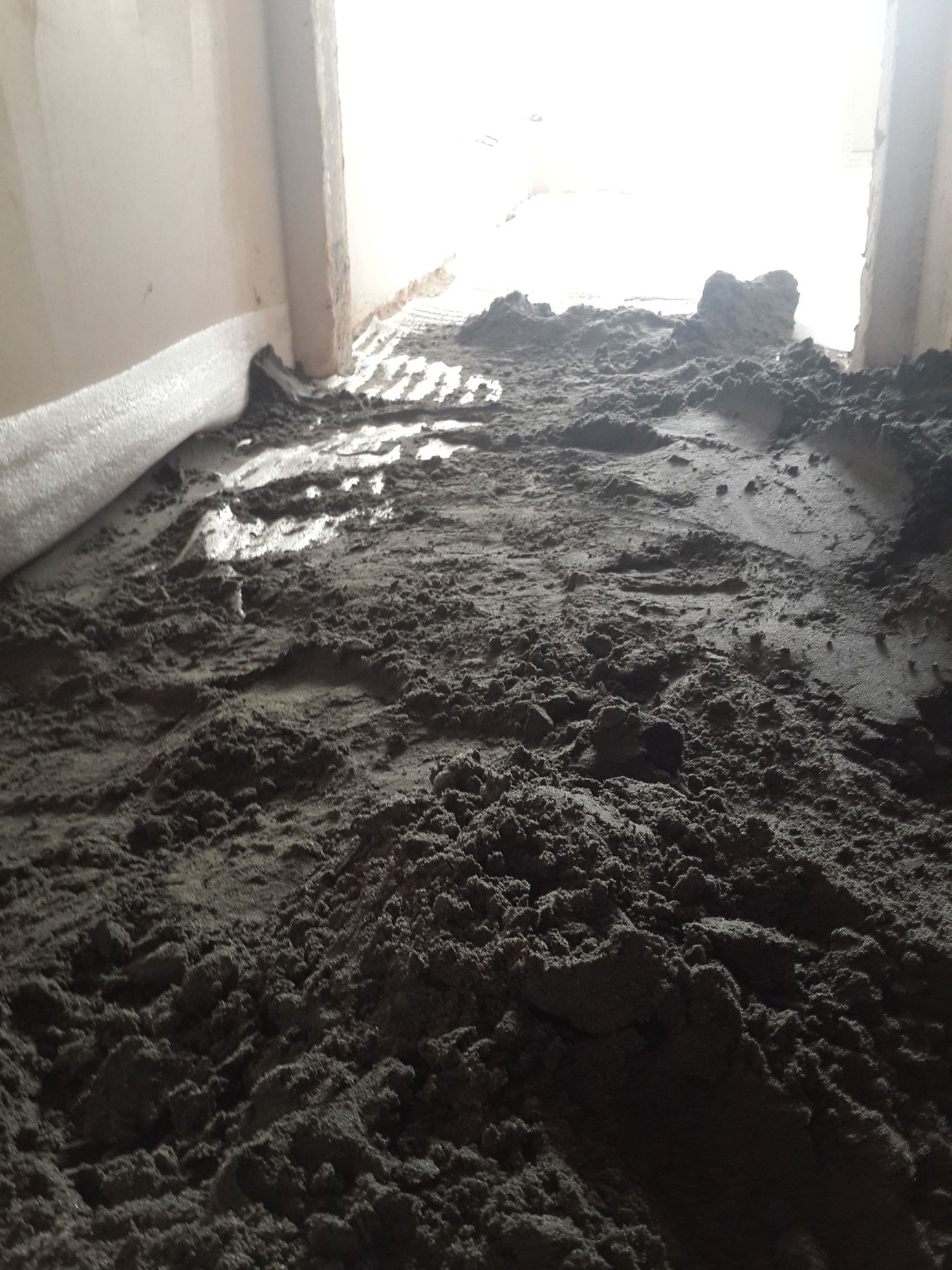 Стяжка на этажах ЖК 