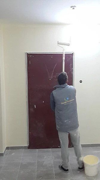 Покраска этажей в ЖК комплексе на Теремках