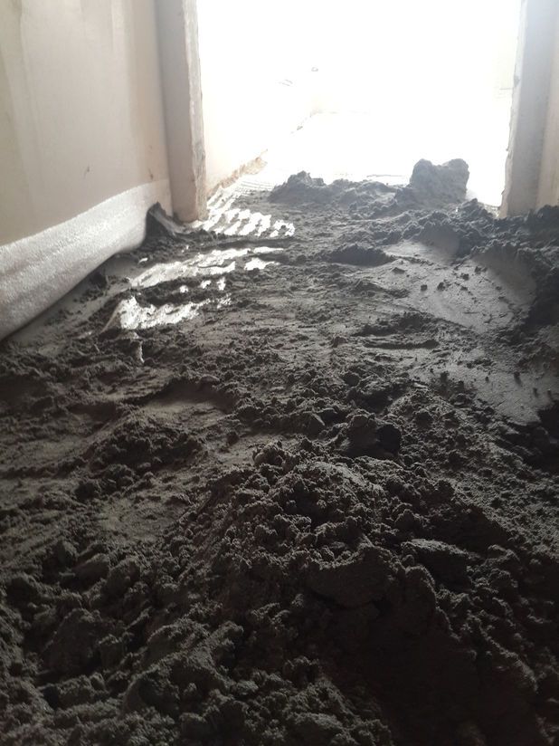 Стяжка на этажах ЖК 