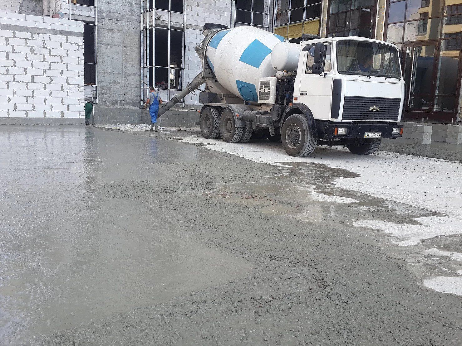 Кровля паркинга секция А