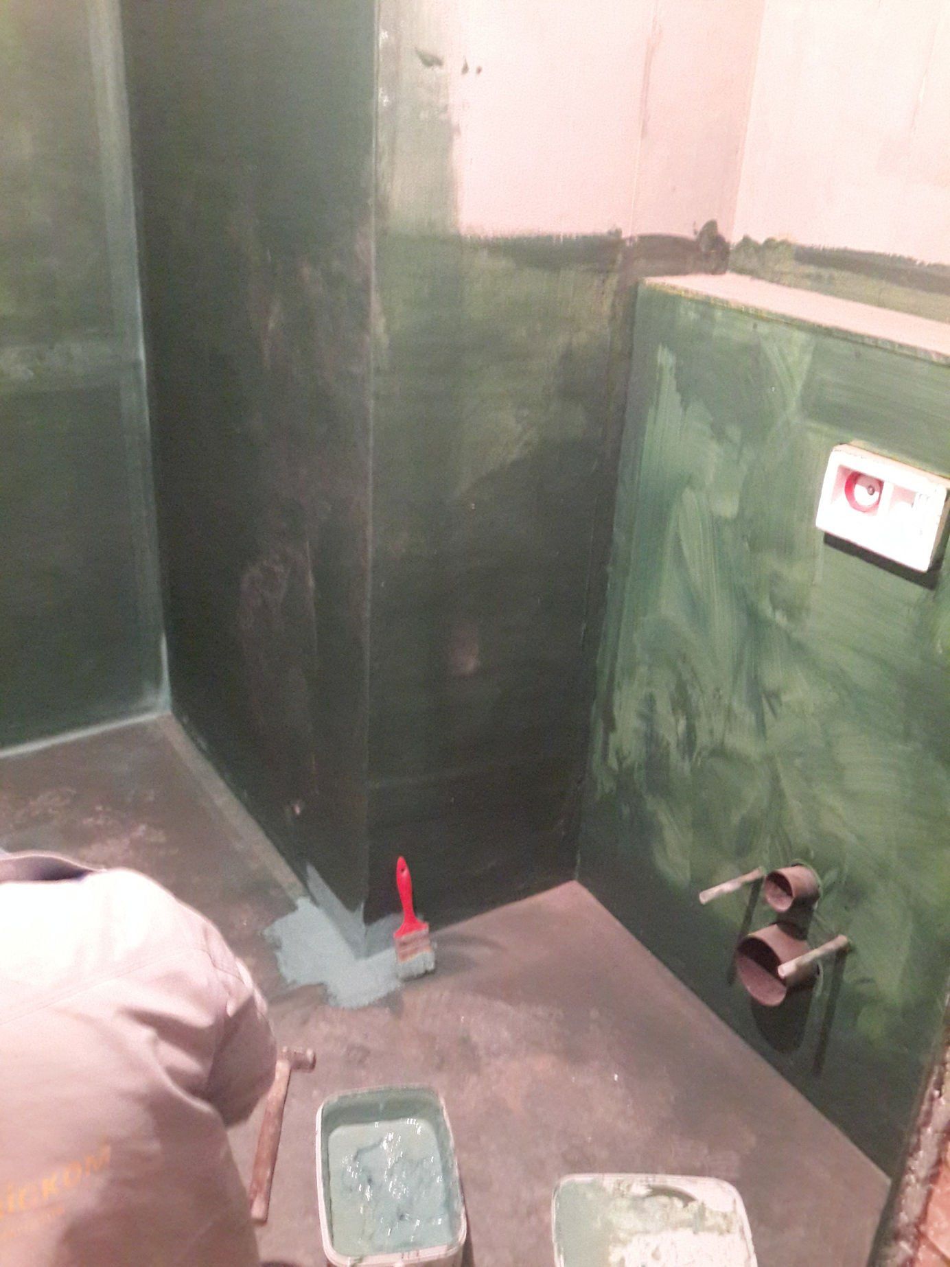 Гидроизоляция душевых зон