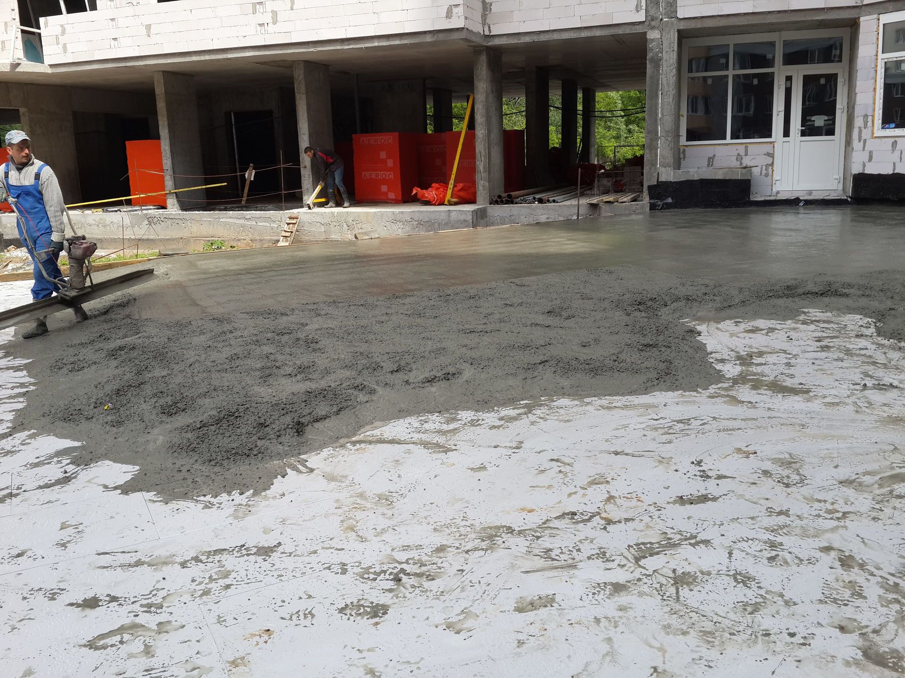 Кровля паркинга