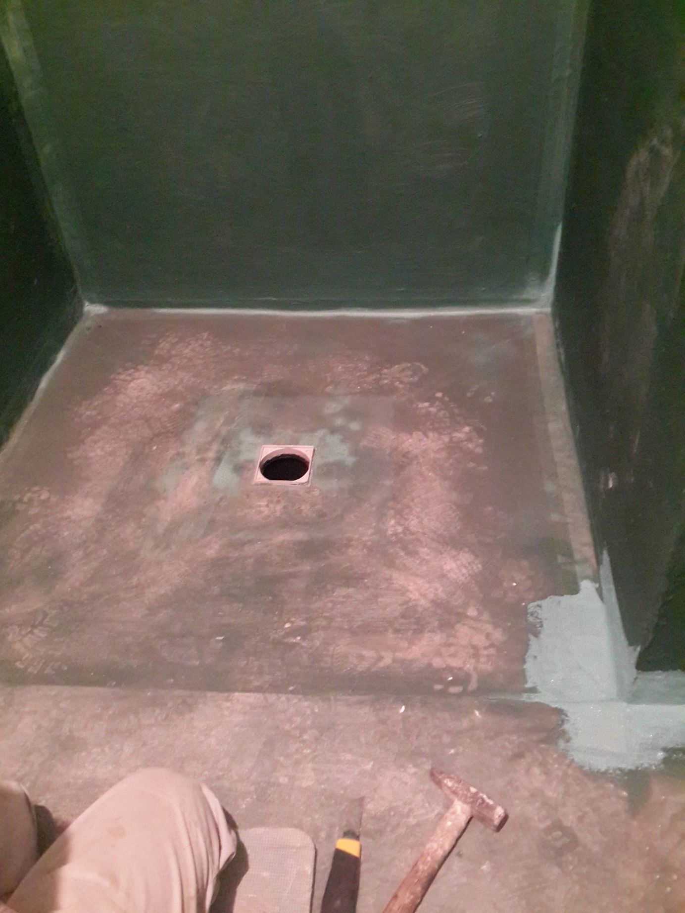 Гидроизоляция душевых зон