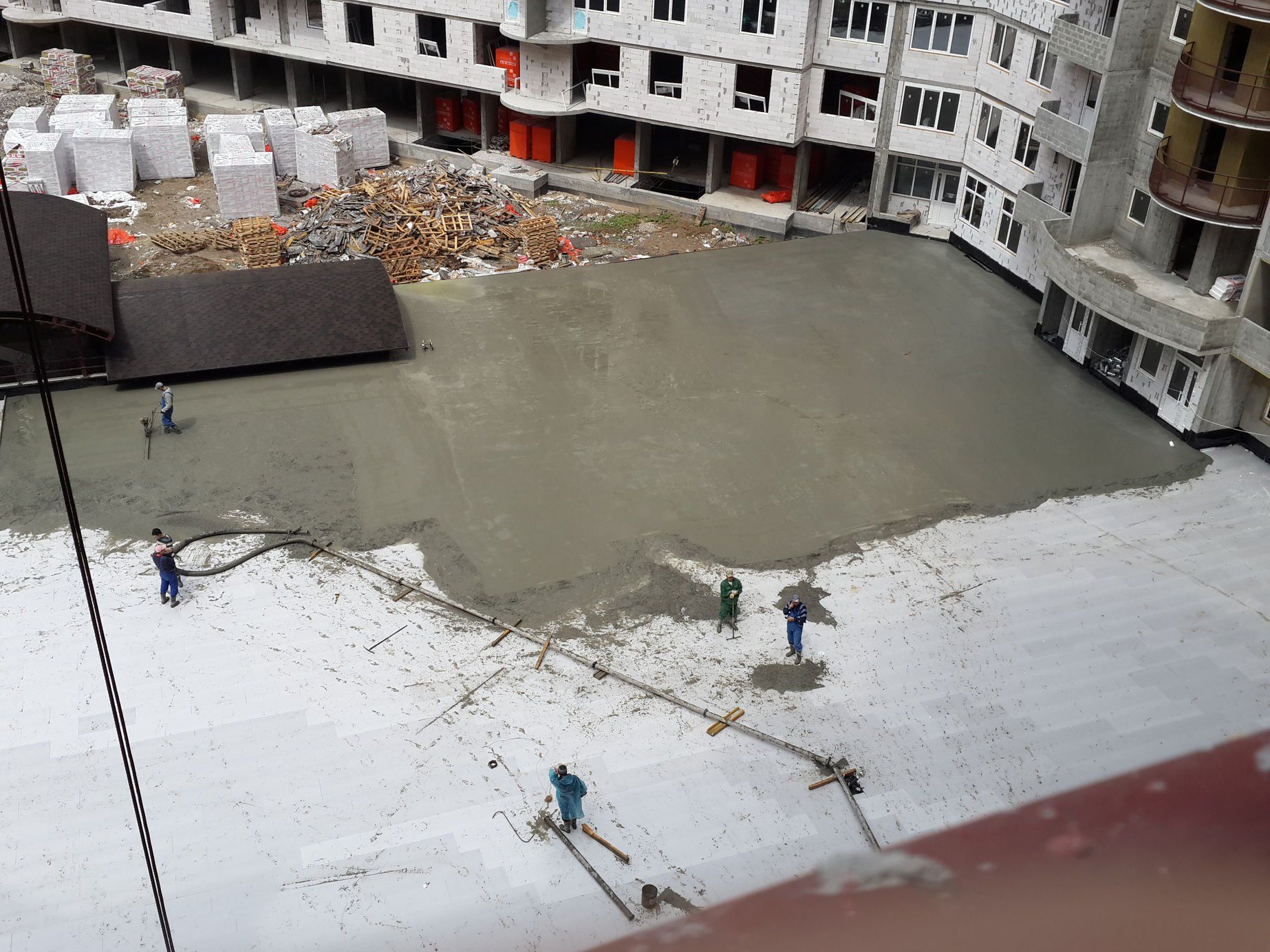 Кровля паркинга