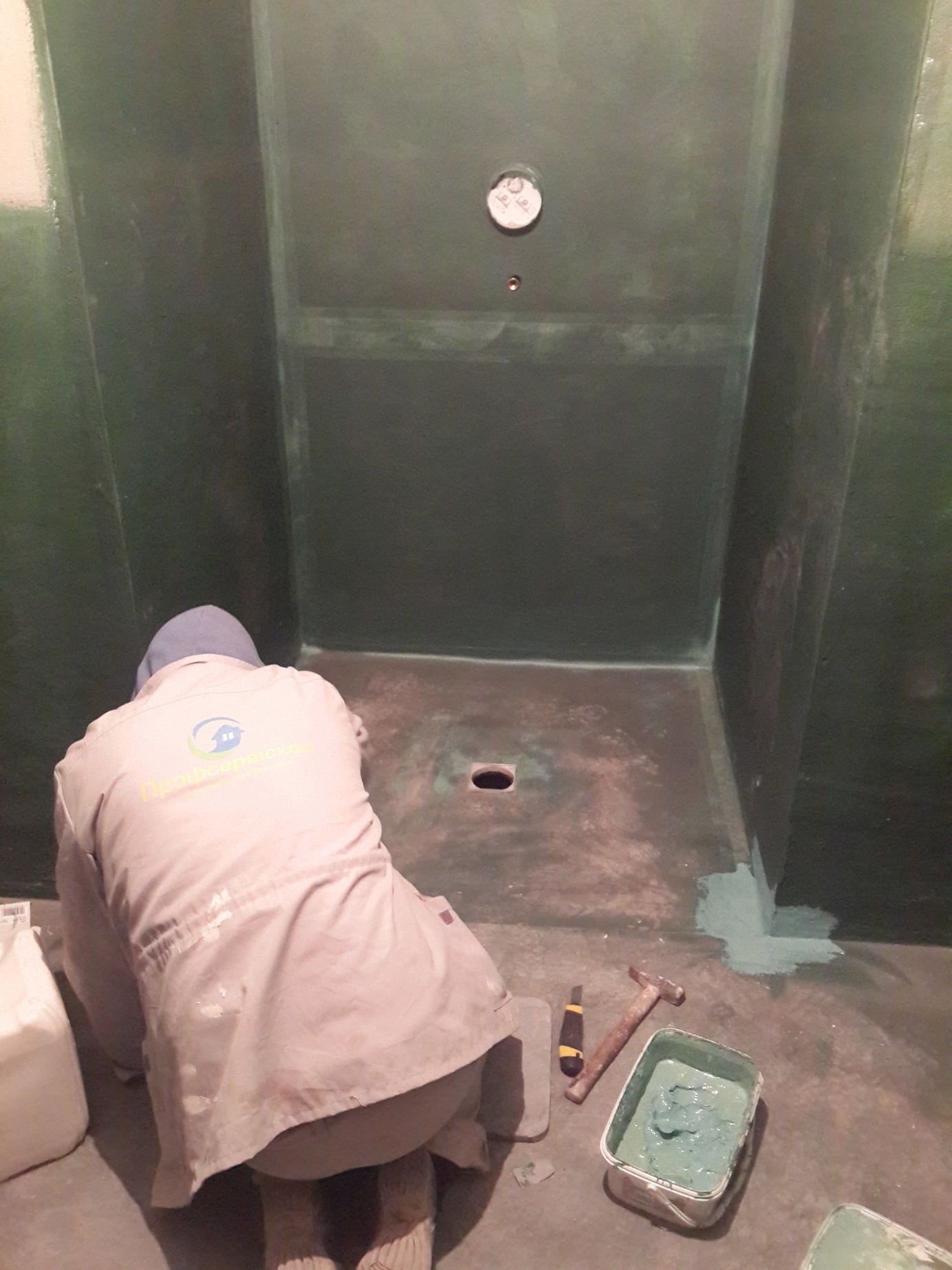 Гидроизоляция душевых зон