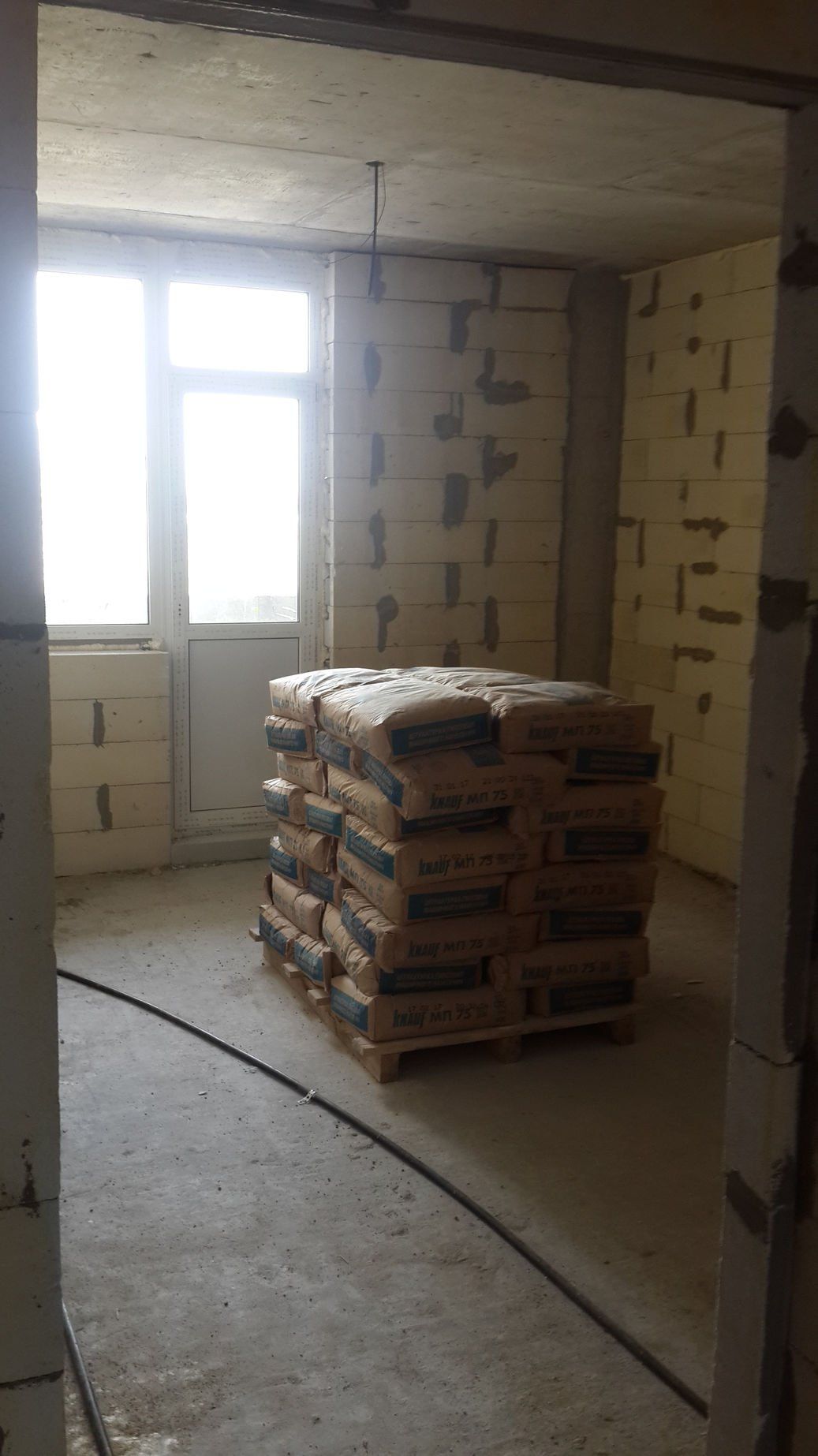 Жилой комплекс Венеция,дом №4, штукатурные работы