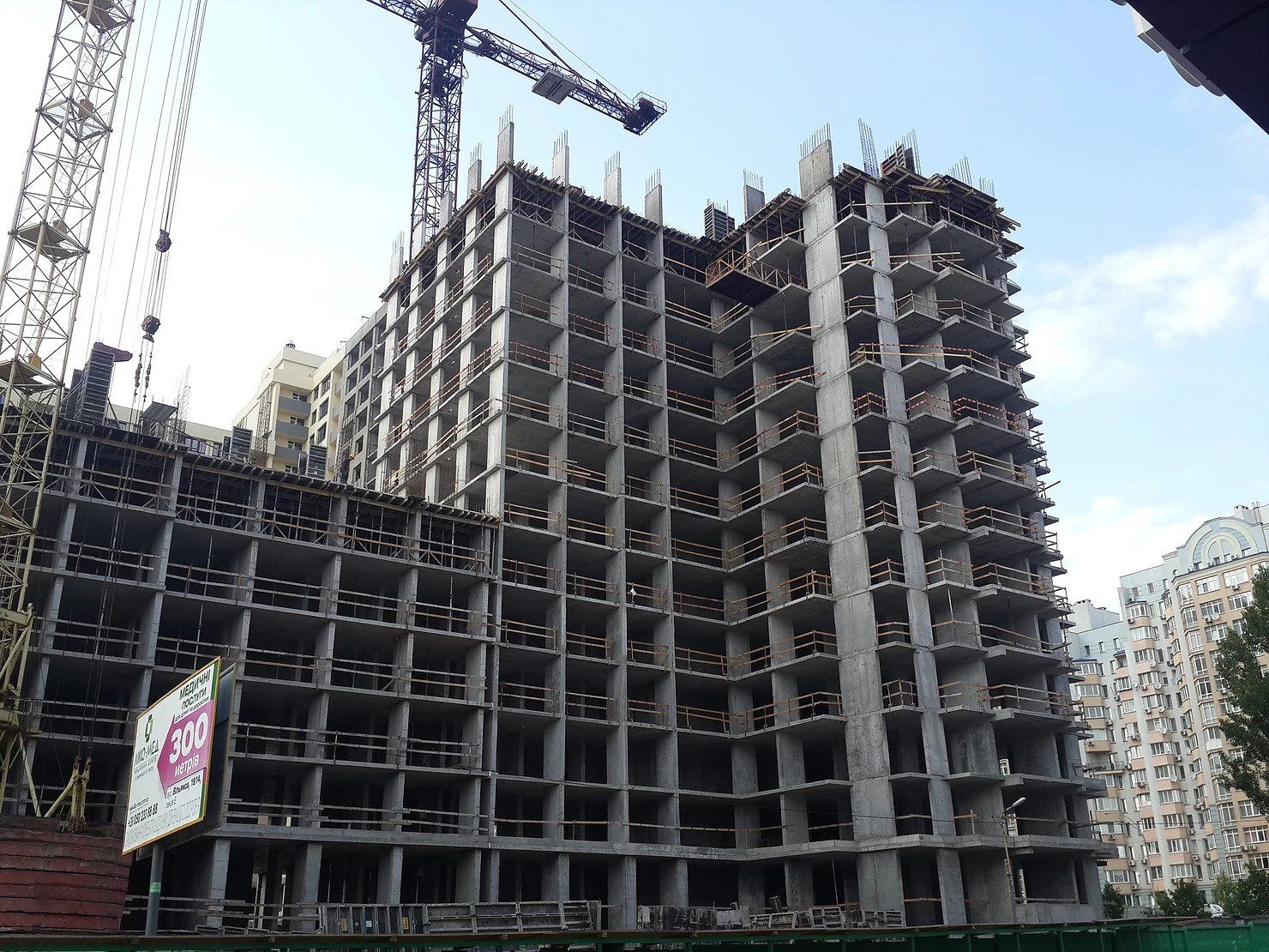 Крыша, секция 3-В. ЖК 