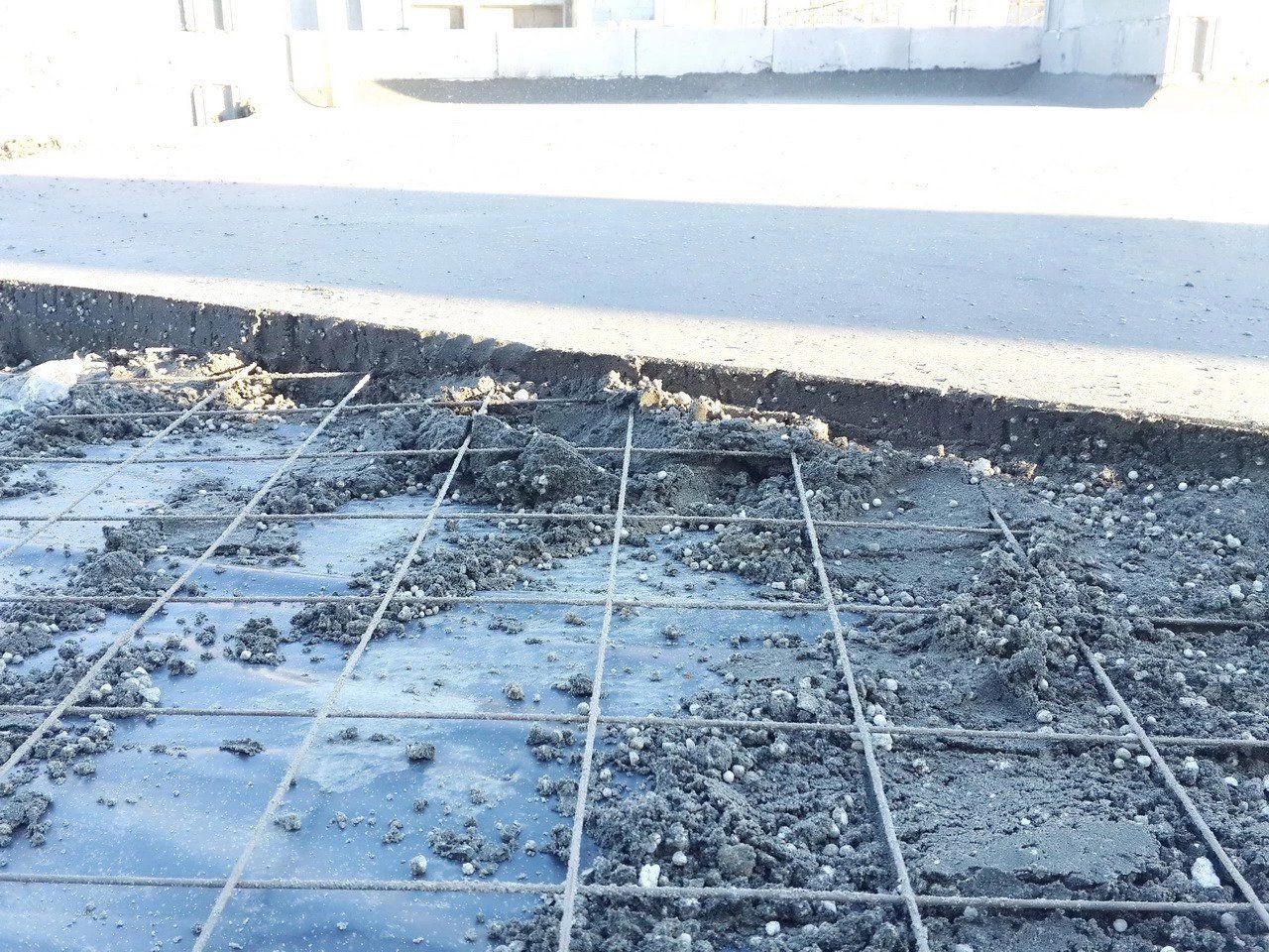 Крыша многоэтажного дома