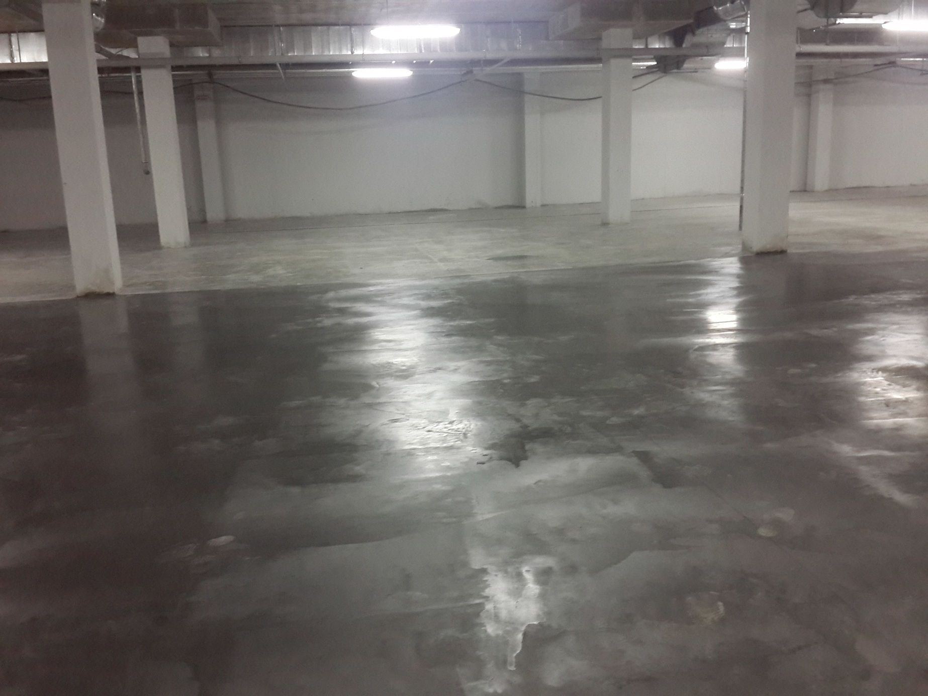 Лакировка паркинга, бетонные полы