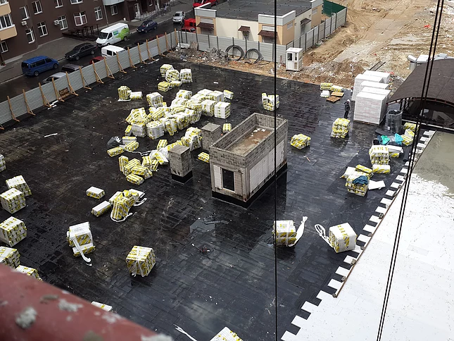 Кровля паркинга