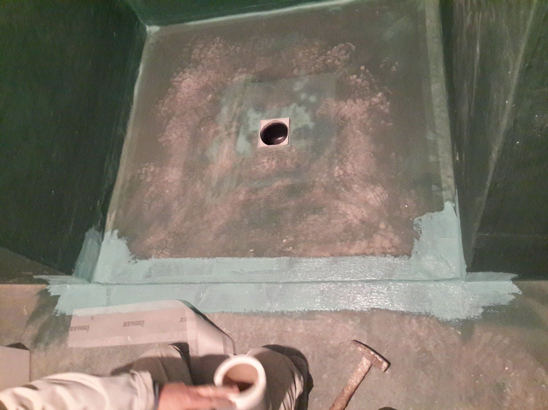 Гидроизоляция душевых зон