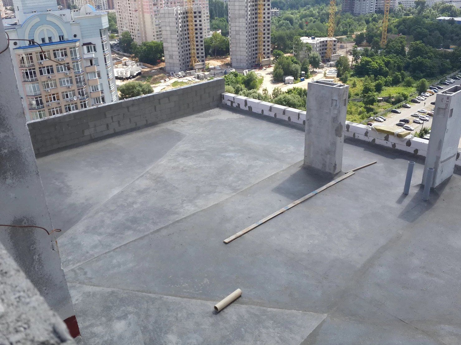 Крыша, секция 3-В. ЖК 