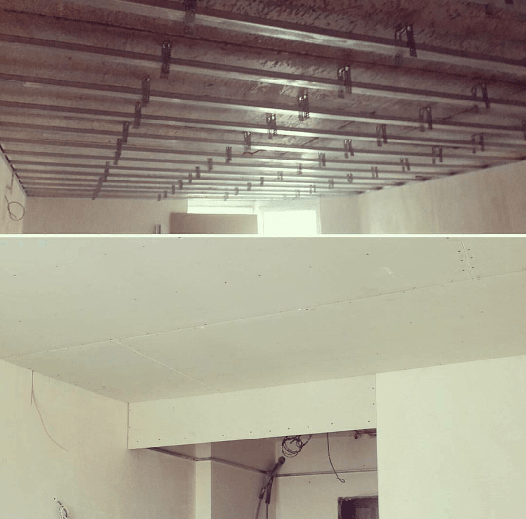 Гипсокартонные работы