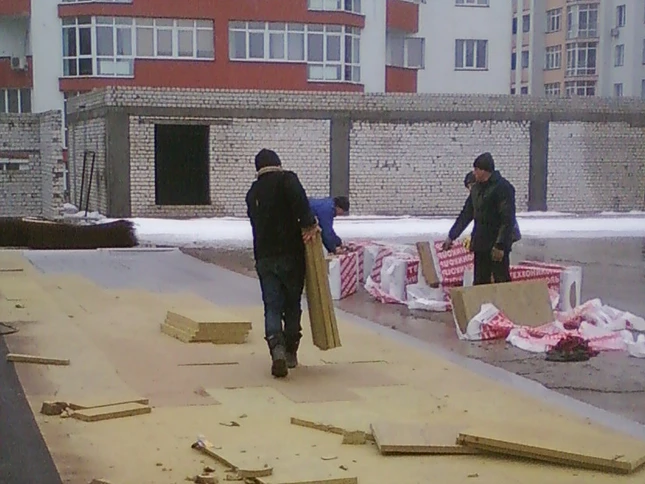 Кровля супермаркета