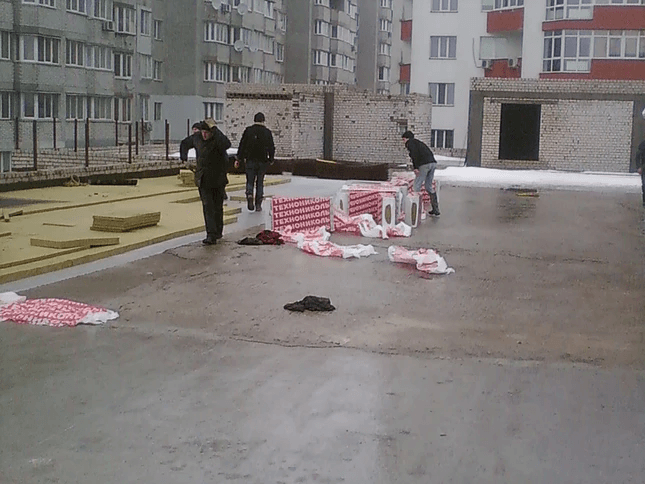 Кровля супермаркета