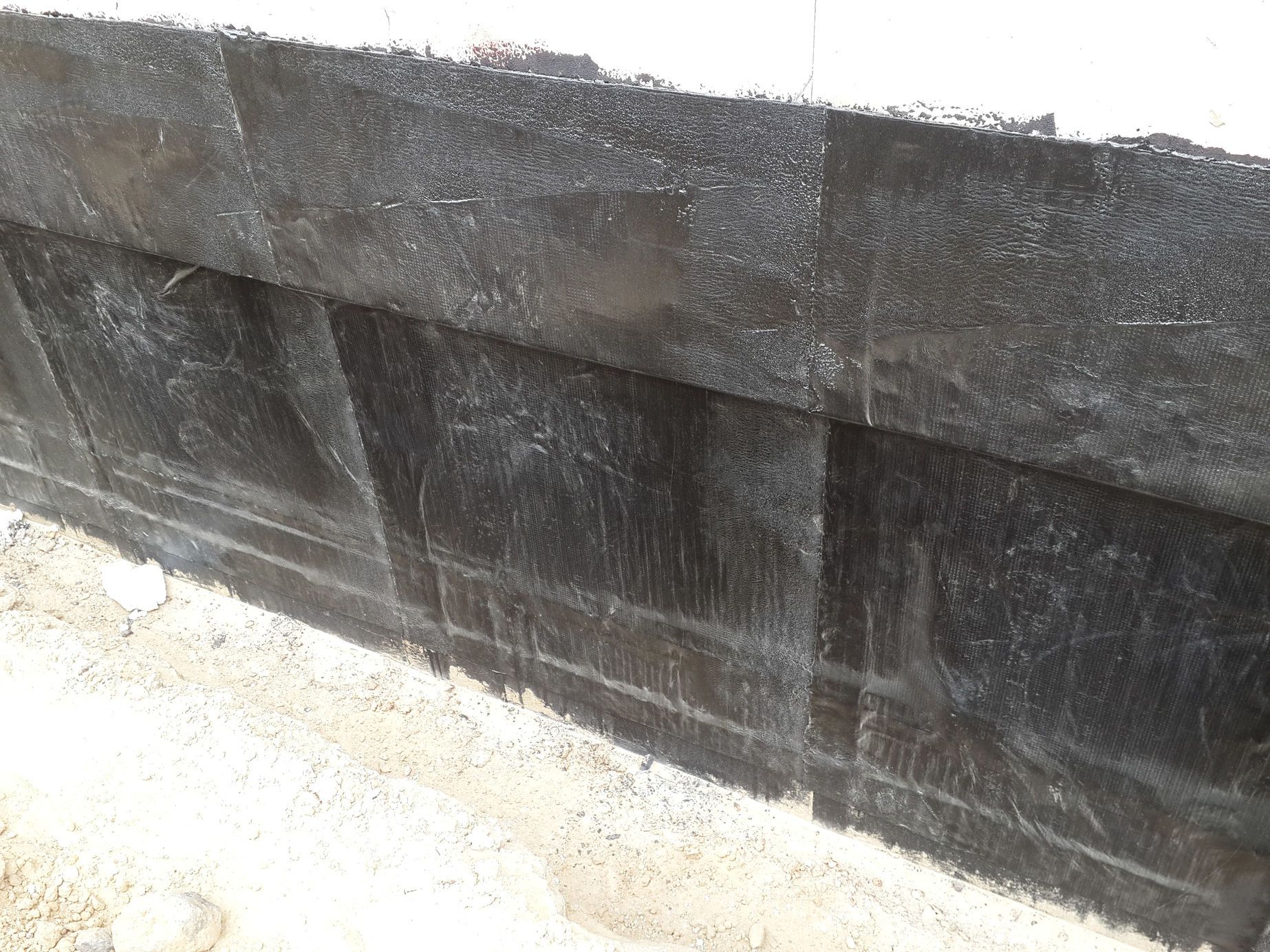 Гидроизоляция примыканий фундамента