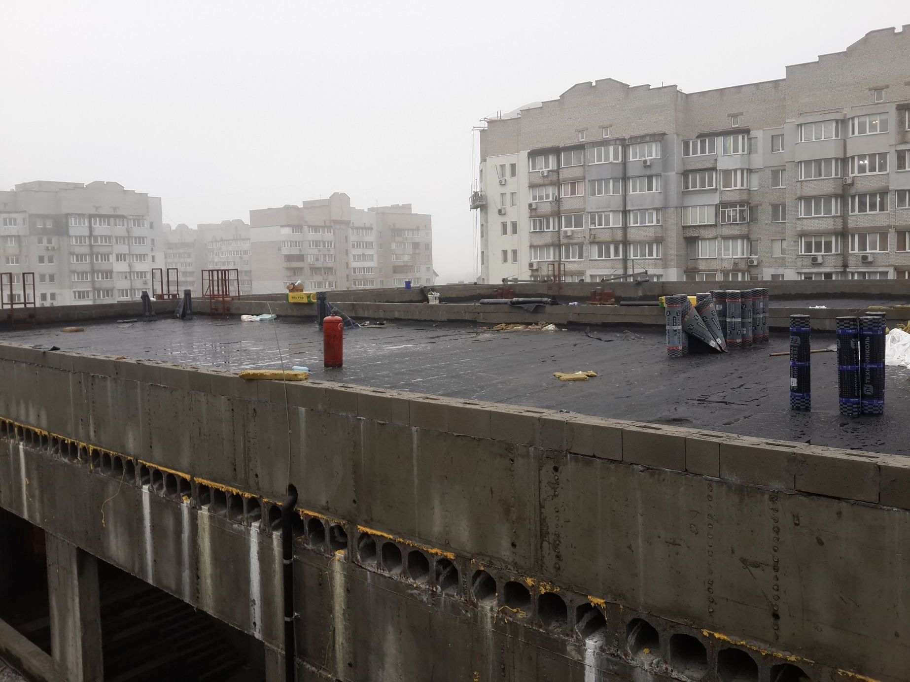 Кровля учебного учреждения