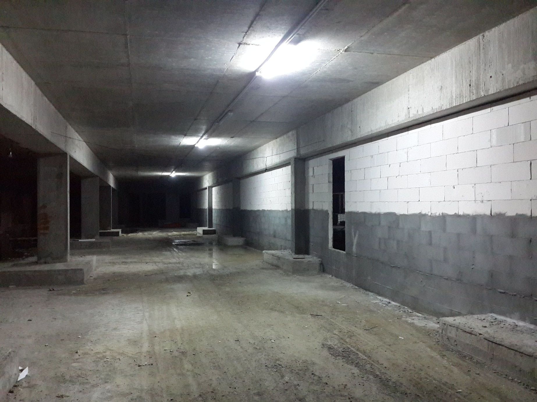 Проникающая гидроизоляция основания и стен паркинга