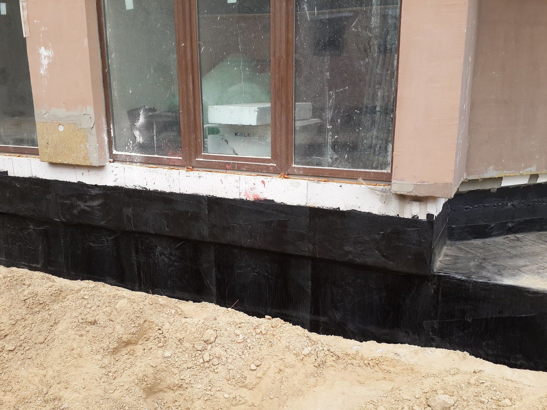 Гидроизоляция примыканий фудамента