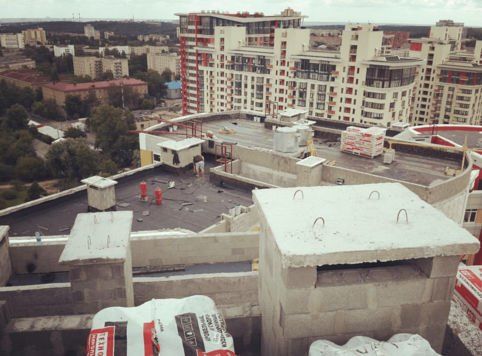 Лико-Град, кровля