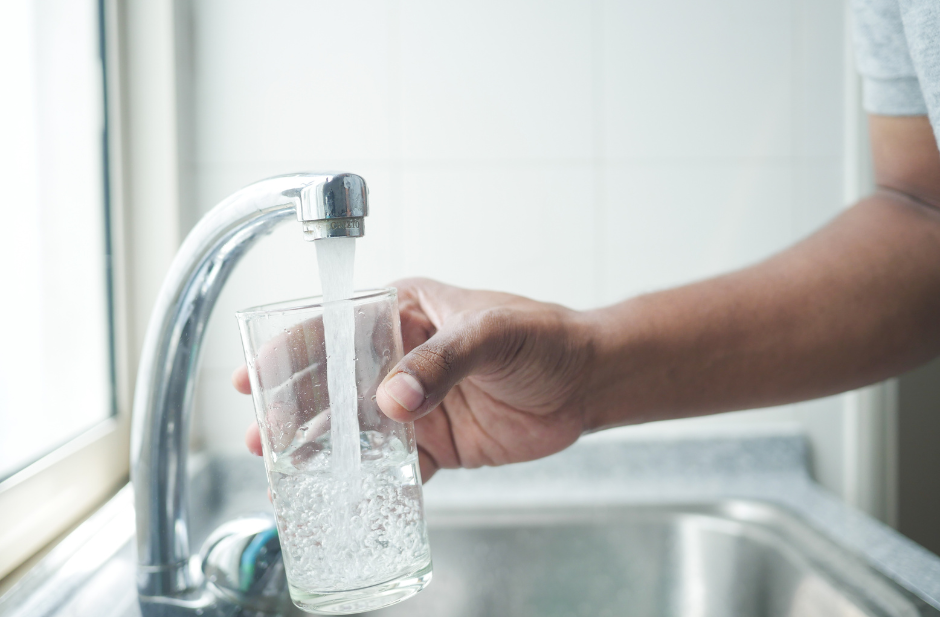 Getting clean water from the tap