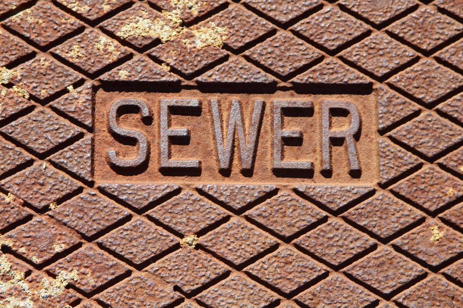 blocked sewer pipes