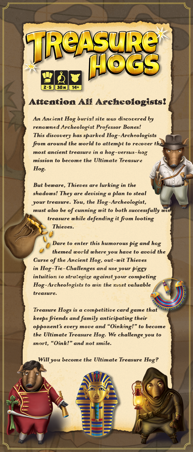 Treasure Hogs Introduction