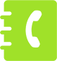 Icona di un elenco telefonico