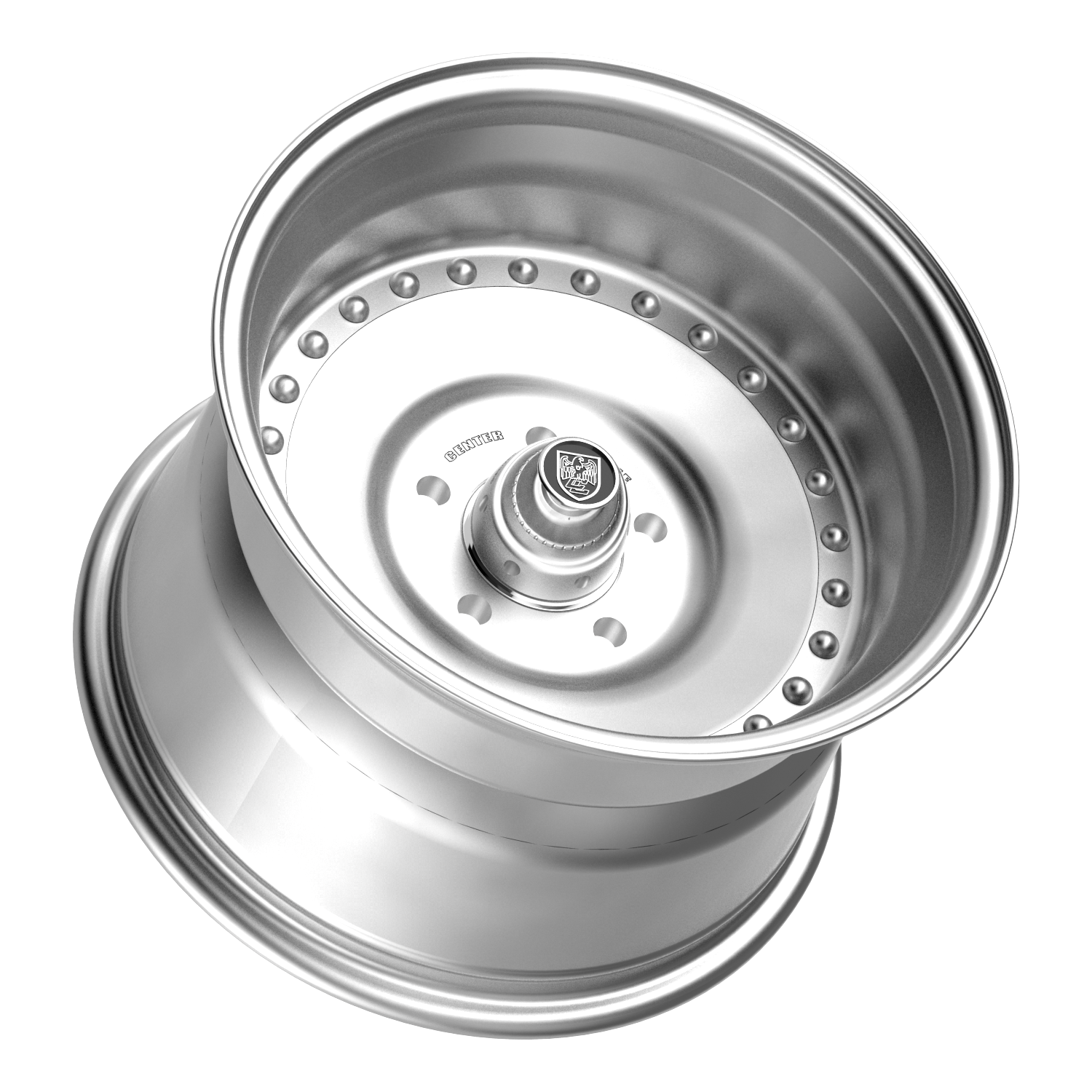 Center Line Auto Drag 15x10 Brushed Aluminium