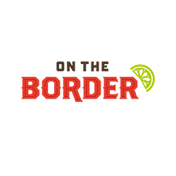 A logo for a restaurant called on the border with a slice of lime.